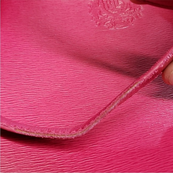 New LAUREN RALPH LAUREN NEWBURY PINK HERITAGE SATCHEL. NWT Host Pick - Picture 11 of 16